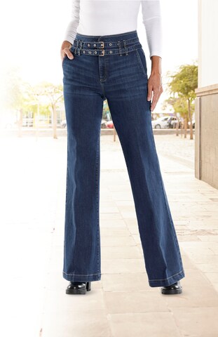 Bootcut Jean heine en bleu