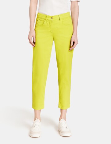 GERRY WEBER Regular Jeans 'INE BEST4ME' in Yellow: front