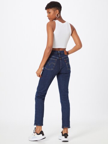 LEVI'S ® - Regular Calças de ganga '501 Crop' em azul