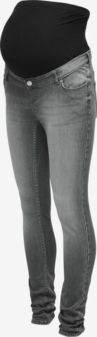 Only Maternity Skinny Jeans 'BELLY' in Grijs