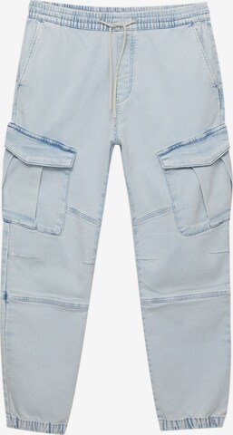 Jeans cargo Pull&Bear en bleu : devant