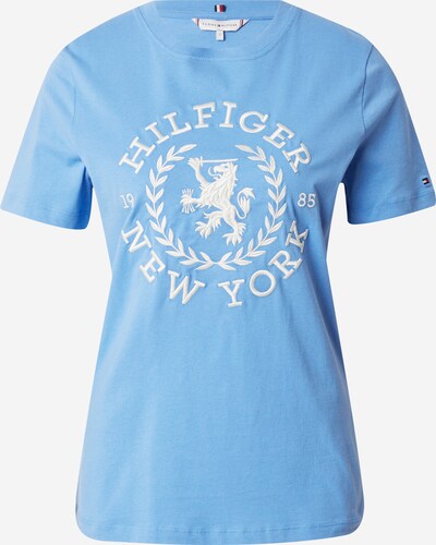 TOMMY HILFIGER T-shirt i ljusblå / röd / vit, Produktvy