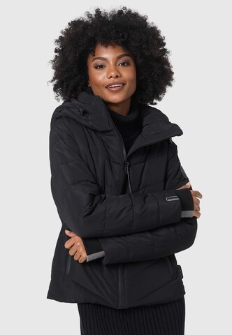 MARIKOO Winterjacke in Schwarz: predná strana