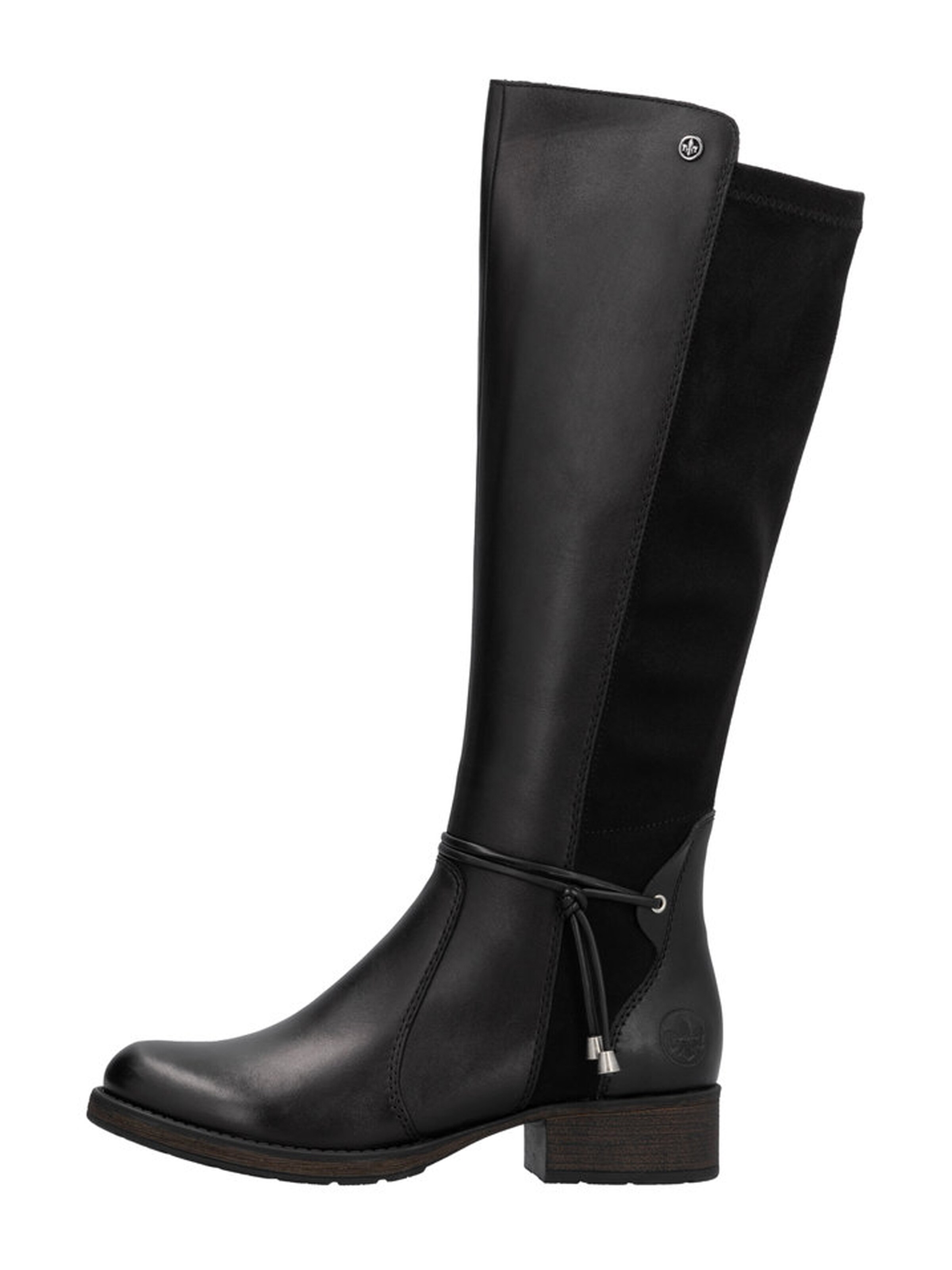 Rieker Boots in Black: side