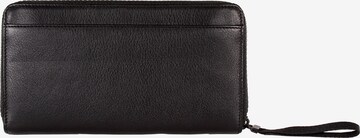 Braun Büffel Wallet 'Capri L' in Black