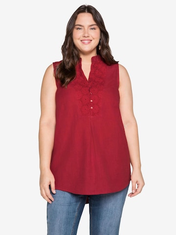 JOE BROWNS Blouse in Red: front