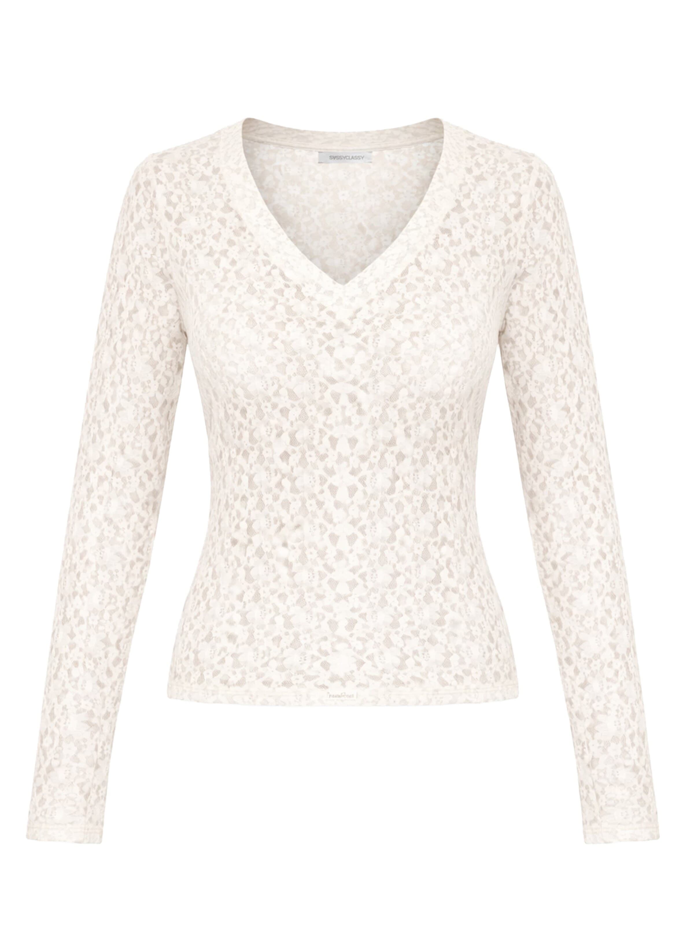 SASSYCLASSY Shirt in White: front