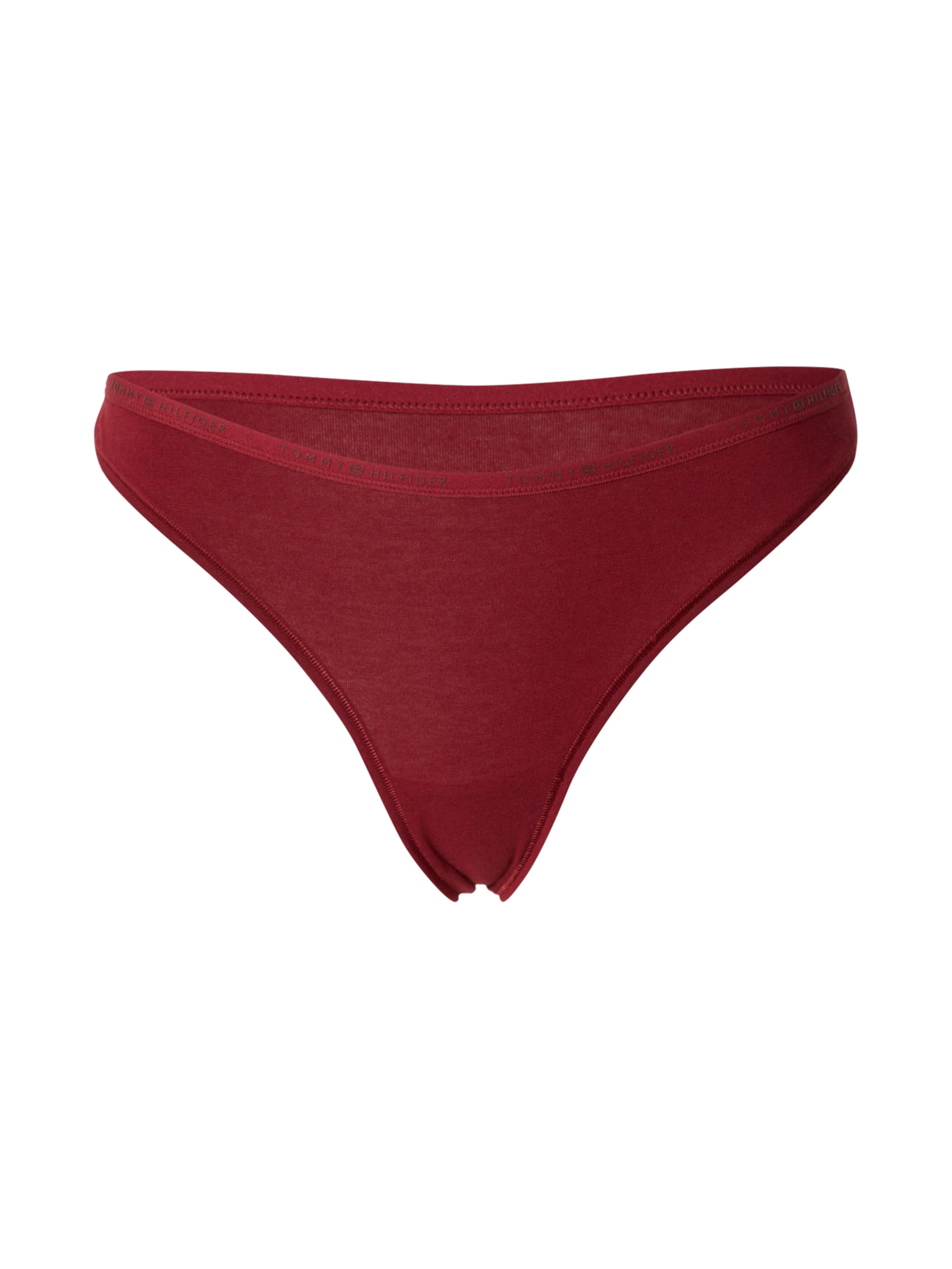 Tommy Hilfiger Underwear Stringid, värv punane: eest vaates