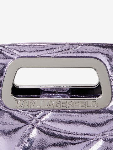 Karl Lagerfeld - Bolso de mano en lila