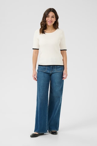 Kaffe - Pullover 'KALizza' em branco