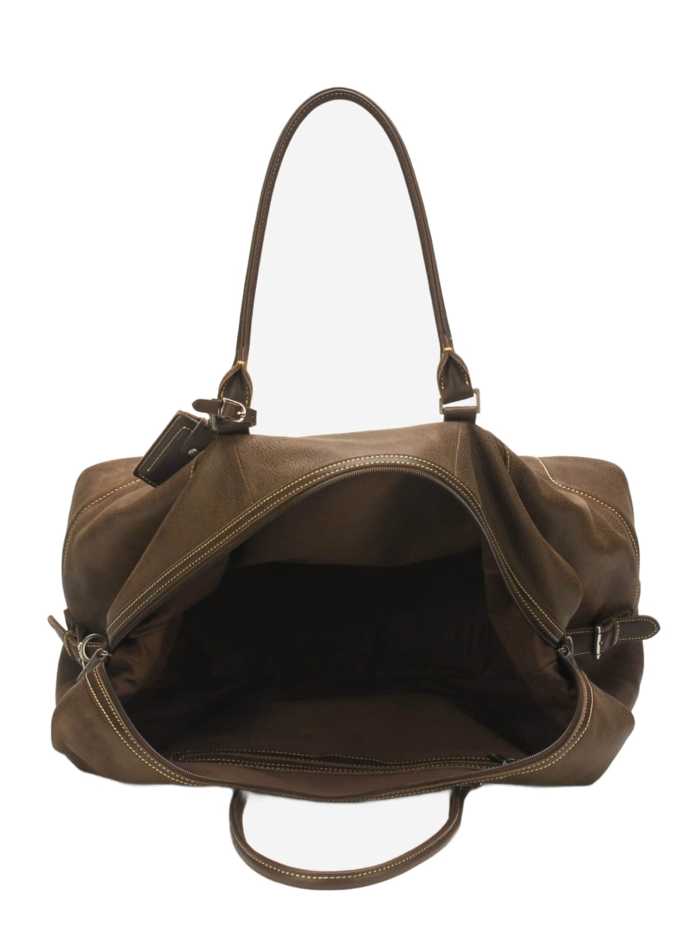 Arthur & AstonRučna torbica 'Arthur & Aston Sac voyage Homme Chataigne' - crna boja