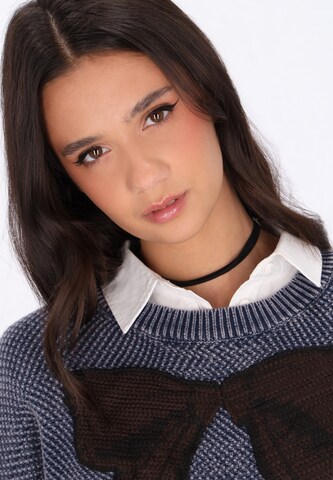 myMo ROCKS Sweater in Blue