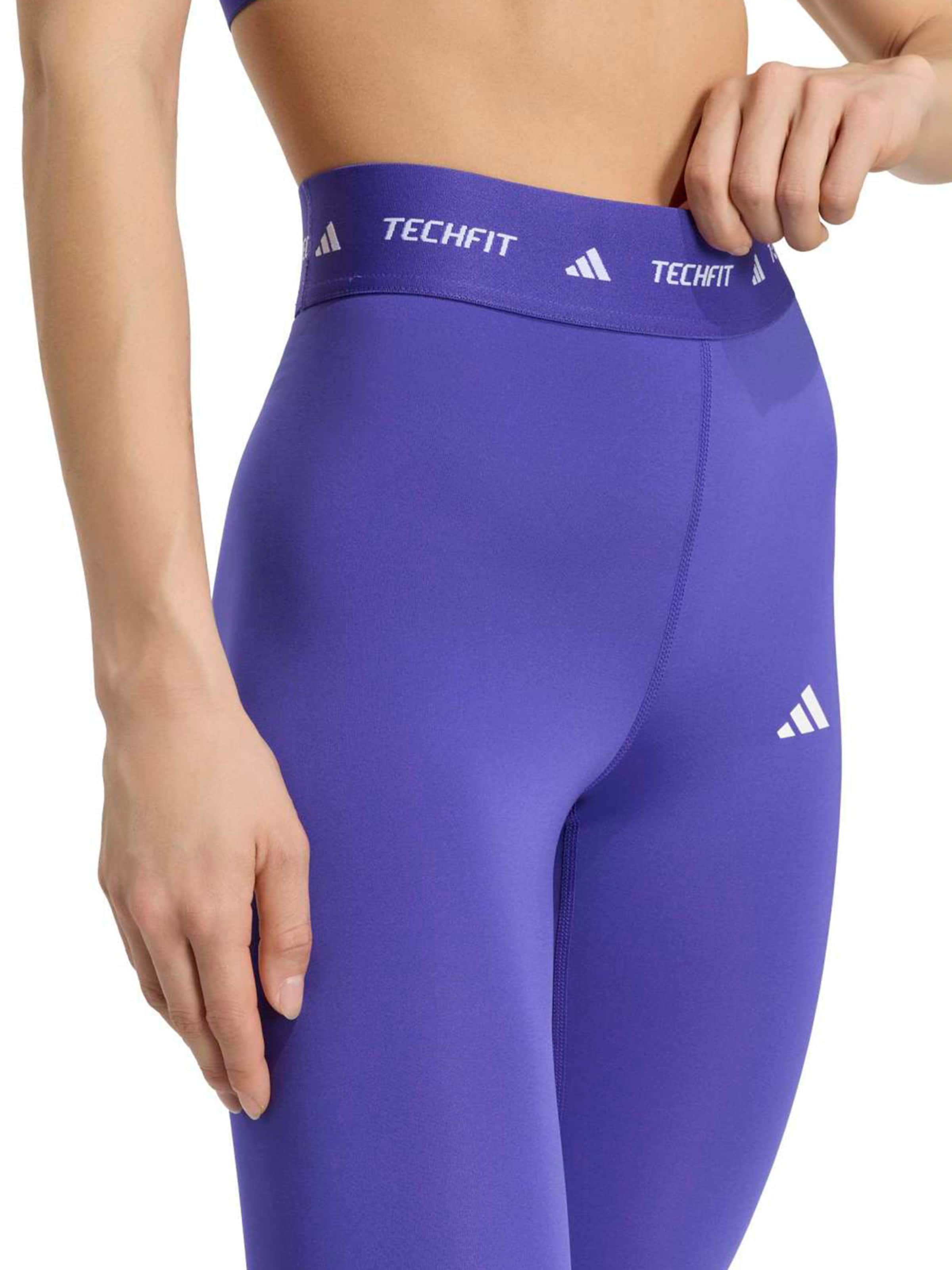 ADIDAS PERFORMANCE Скинни Спортивные штаны в Лиловый