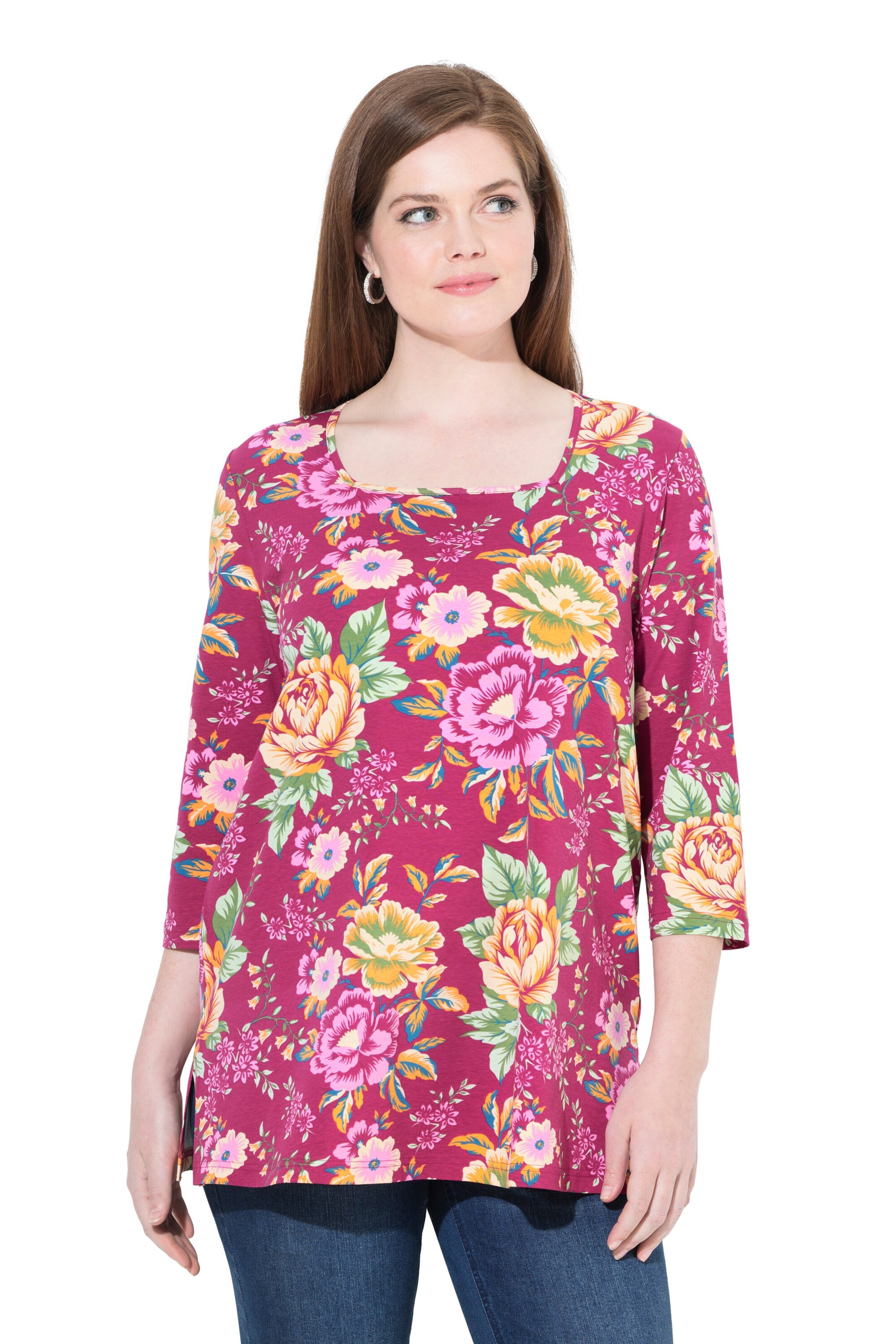 Ulla Popken Shirt in Pink: front