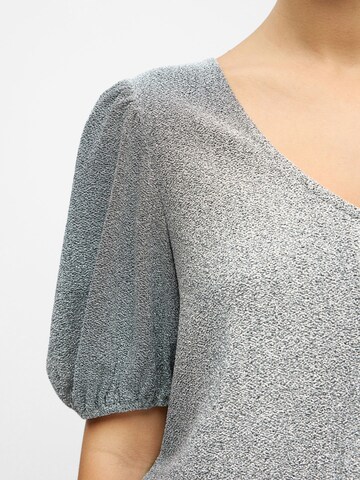 OBJECT Blouse in Silver
