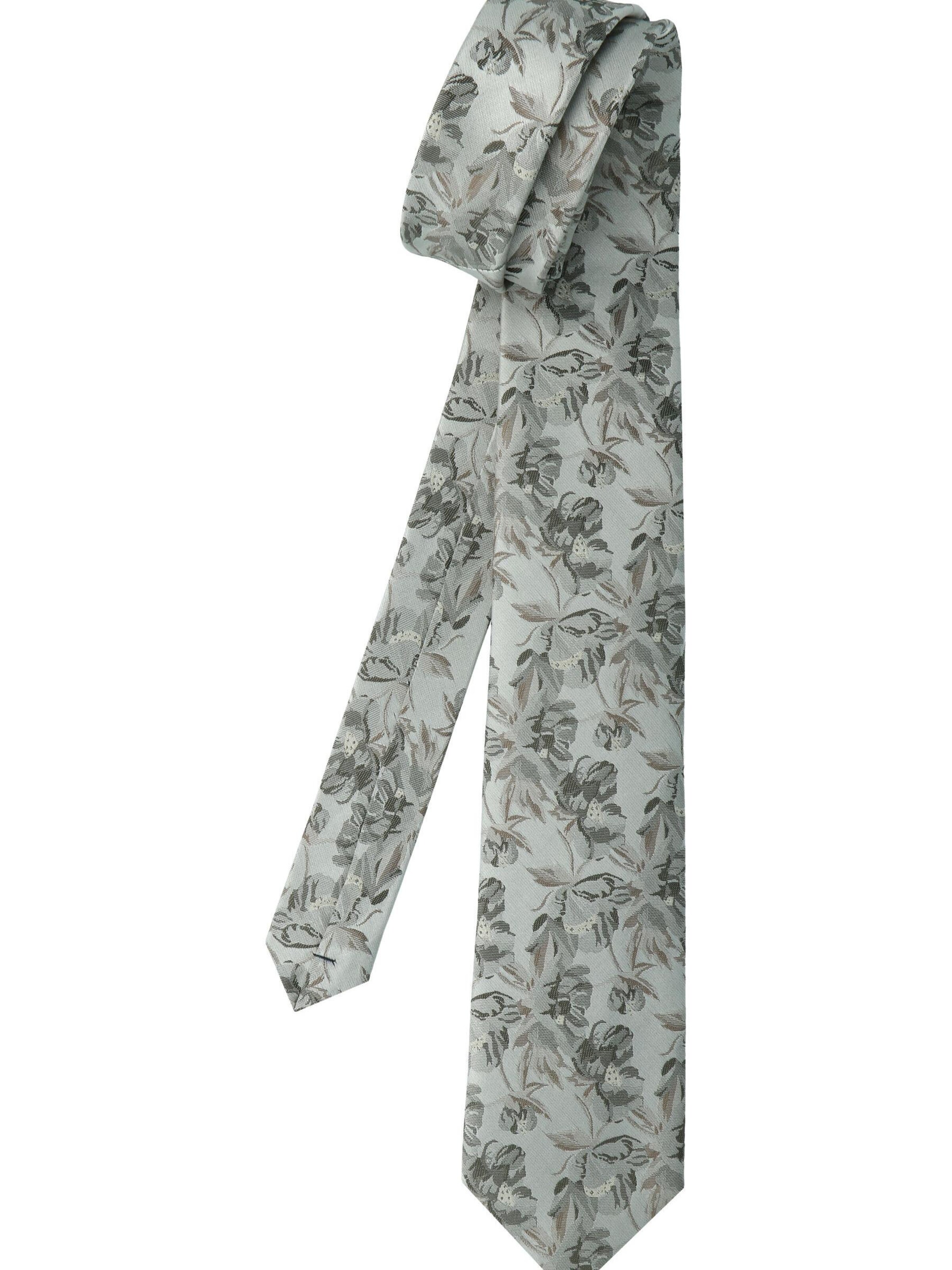 WILLEN Tie 'Blume' in Green