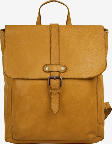 Samantha Look Backpack in Yellow: front