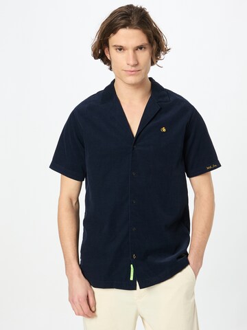 SCOTCH & SODA Regular Fit Hemd in Blau: Vorderseite