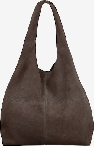 BeckSöndergaard Shoppingväska 'Dalliea' i brun: framsida