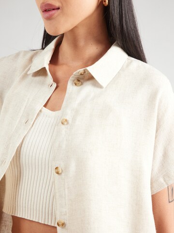 VERO MODA Blouse 'VMThea' in Beige