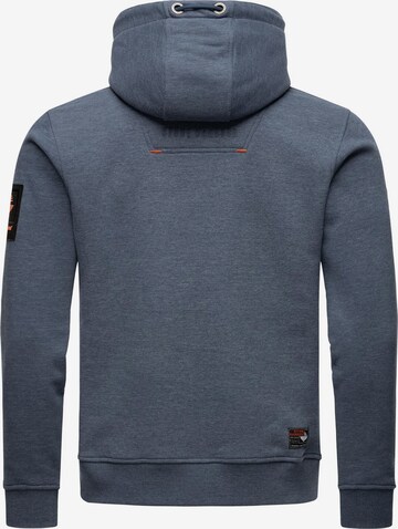 STONE HARBOUR - Sweatshirt 'Crazy Frank' em azul