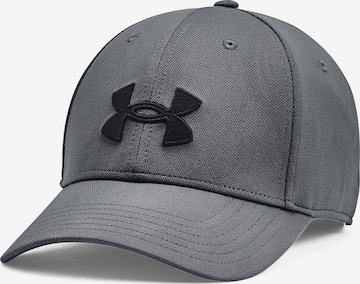 Șapcă sport 'Blitzing' de la UNDER ARMOUR pe gri: față