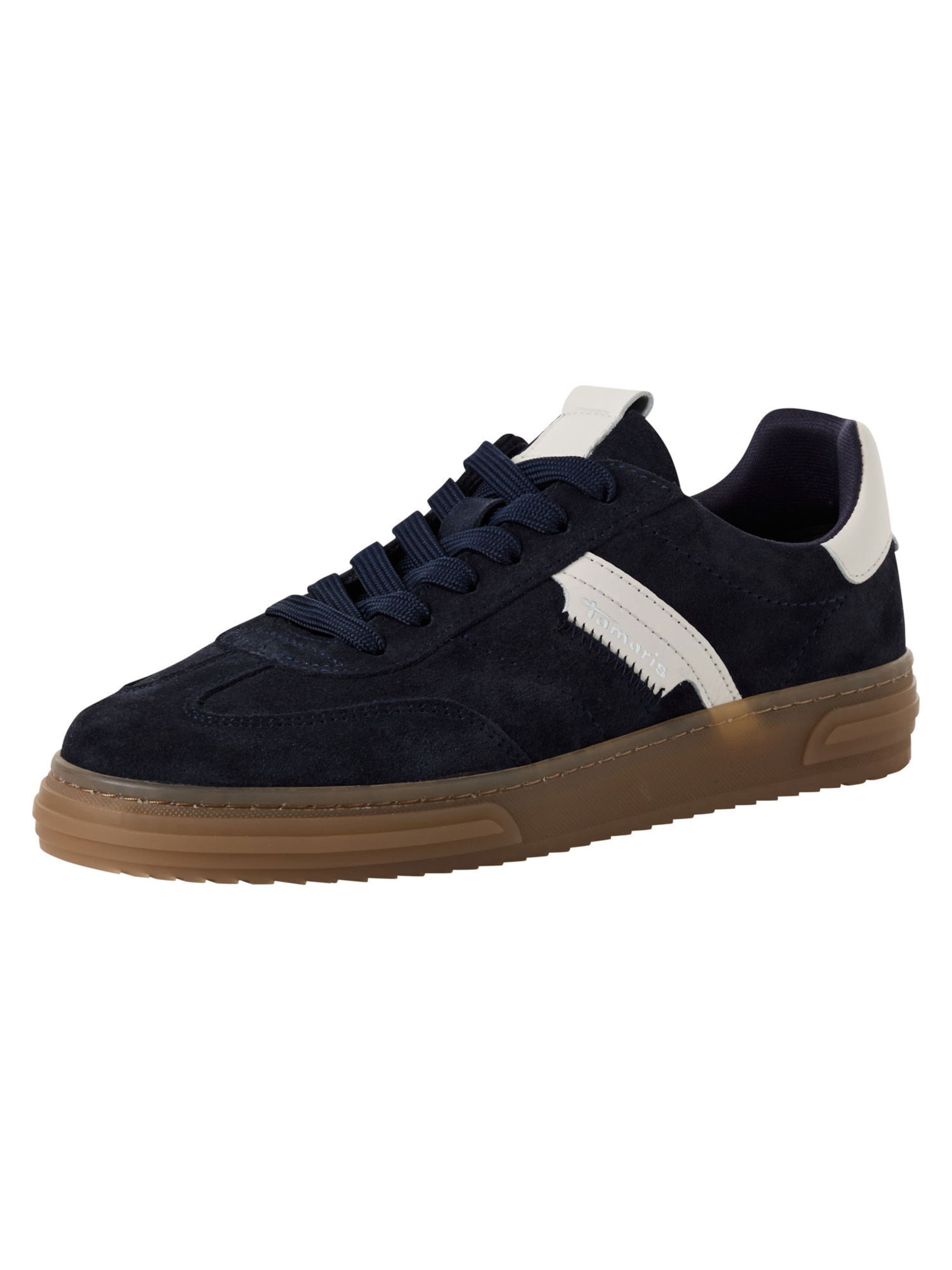 Tamaris Σνίκερ χαμηλό σε μπλε: μπροστά