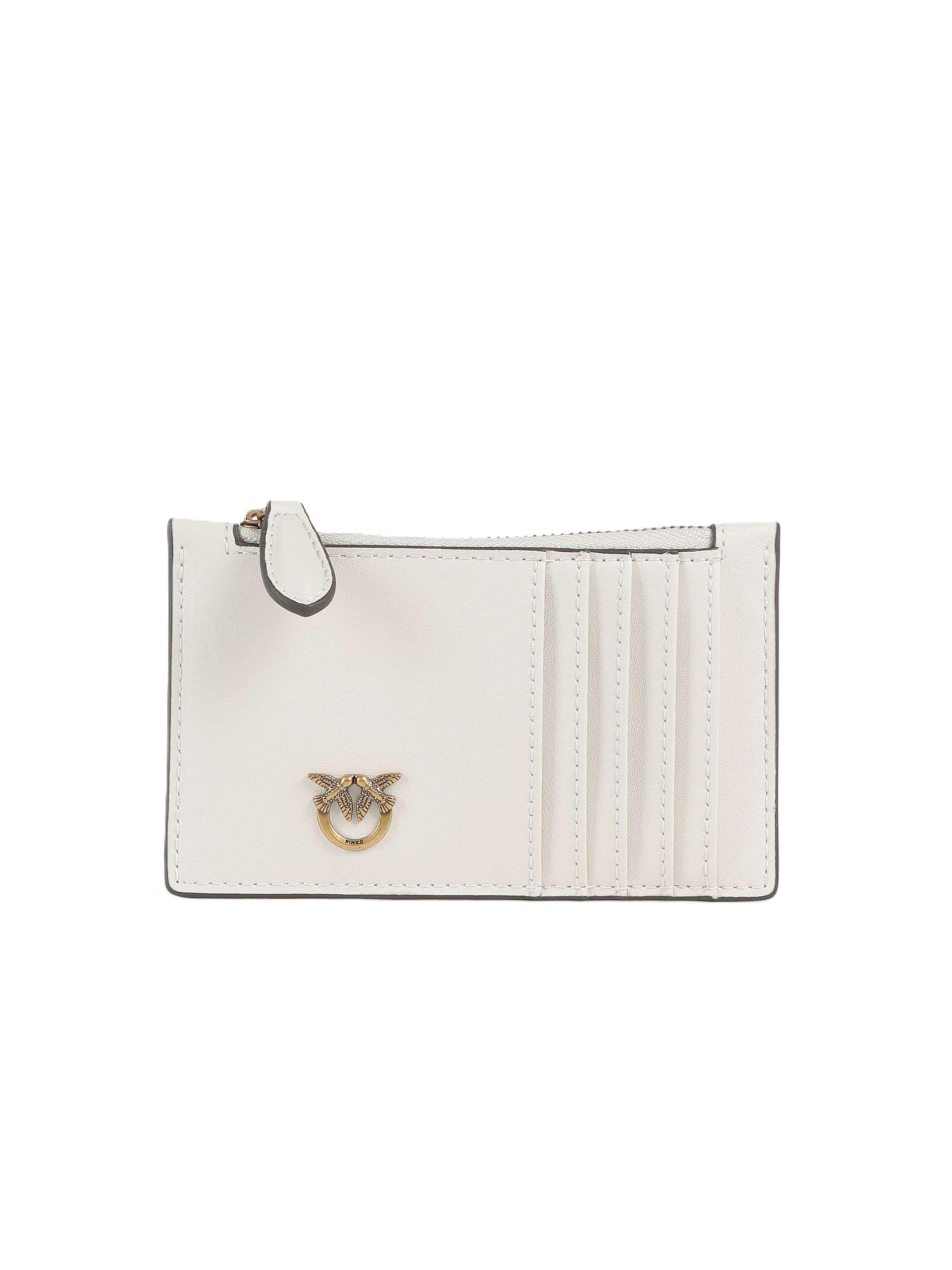 PINKO Portemonnaie '100251 A0F1'‌‌‌‌‌‌‌‌‌‌ in Weiß: Vorderseite