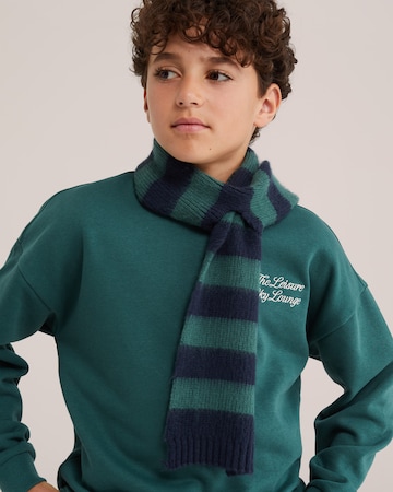WE Fashion Scarf in Blue: front