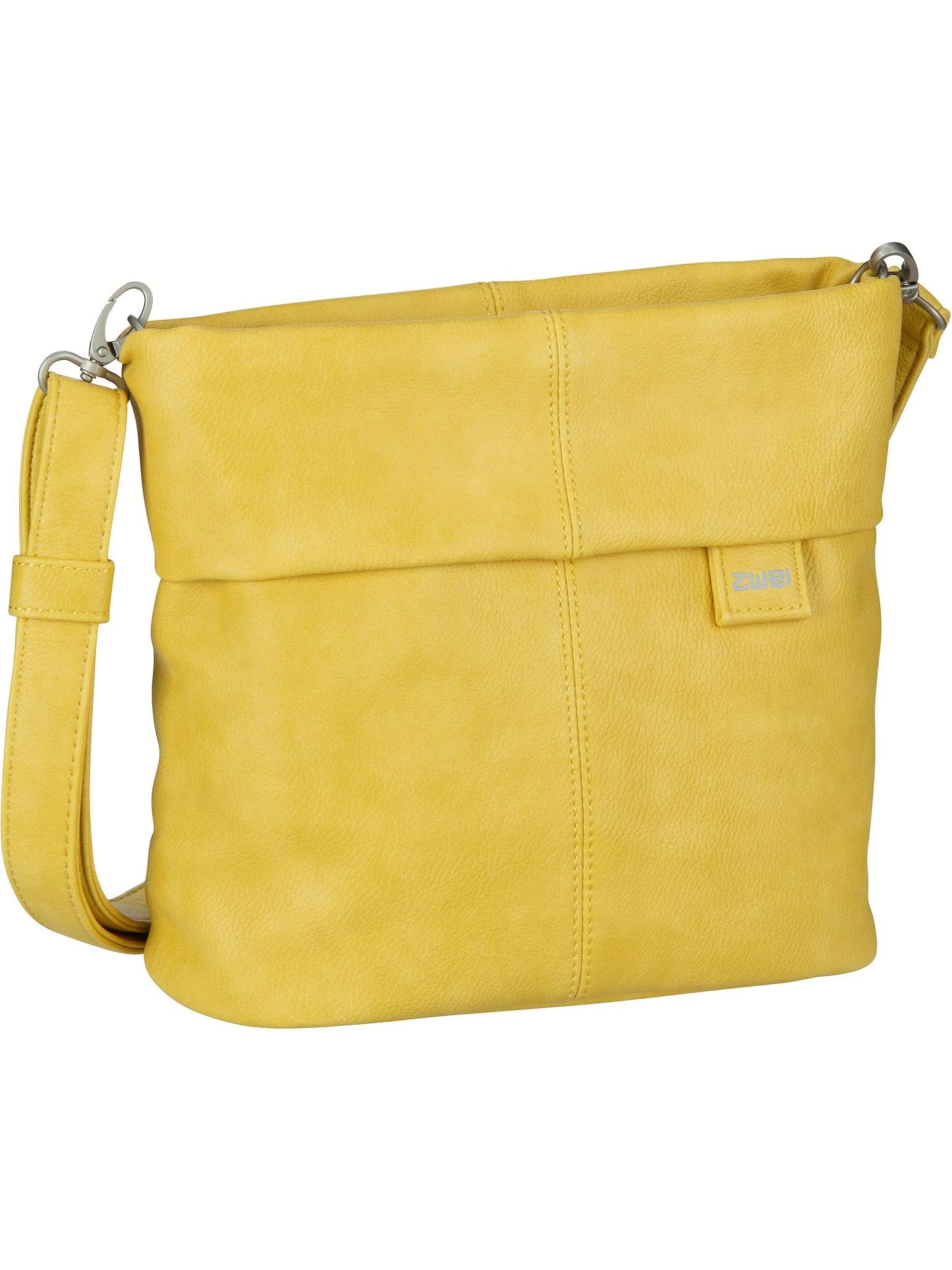 Frauen Taschen & Rucksäcke ZWEI Umhängetasche 'Mademoiselle' in Gelb - FZ11960 Frauen Taschen & Rucksäcke ZWEI Umhängetasche 'Mademoiselle' in Gelb - FZ11960