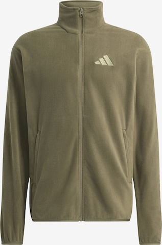 ADIDAS TERREX - Casaco de velo funcional 'Essentials' em verde: frente