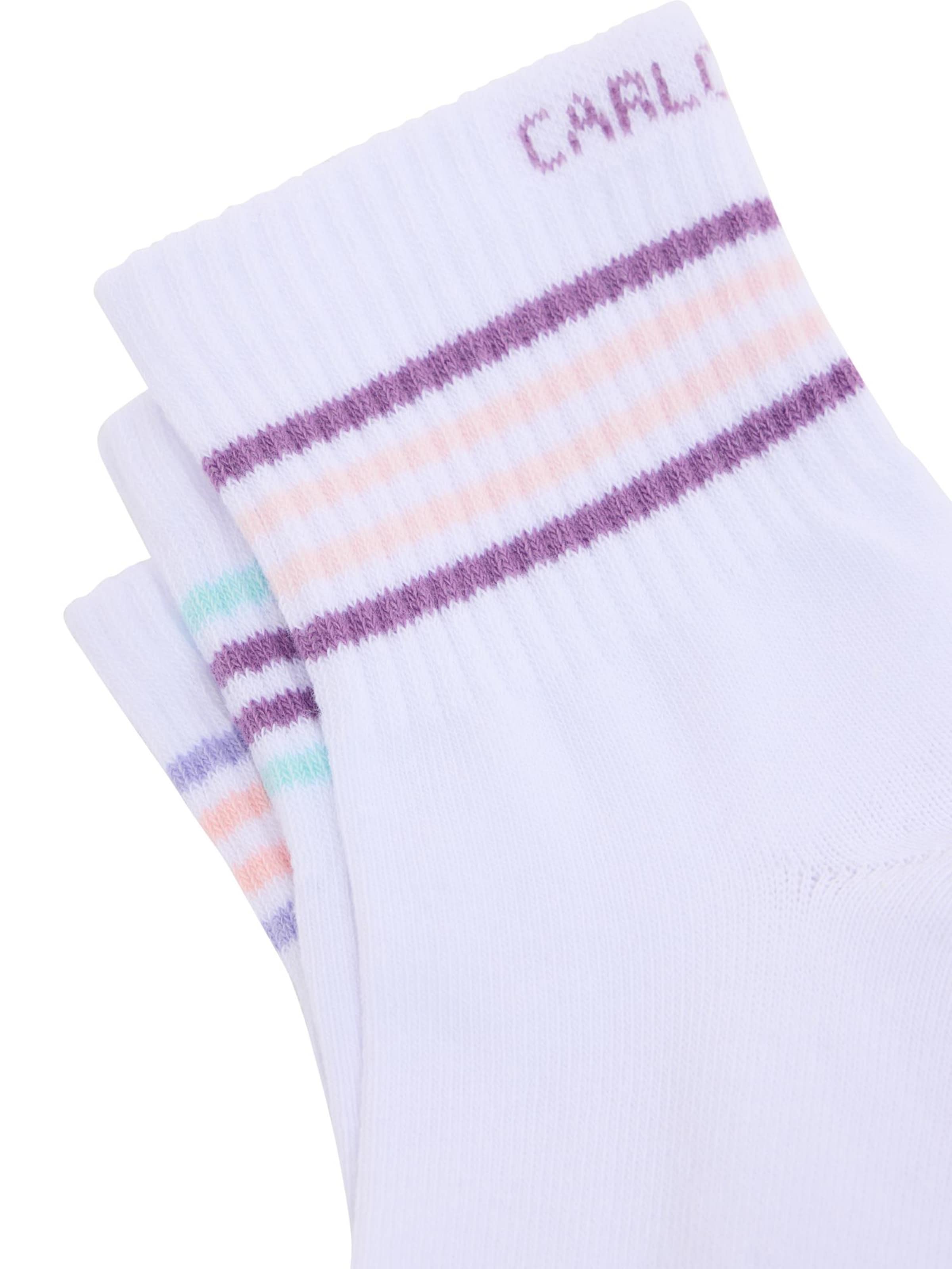 Chaussettes 'Ellmenreich' Carlo Colucci en blanc