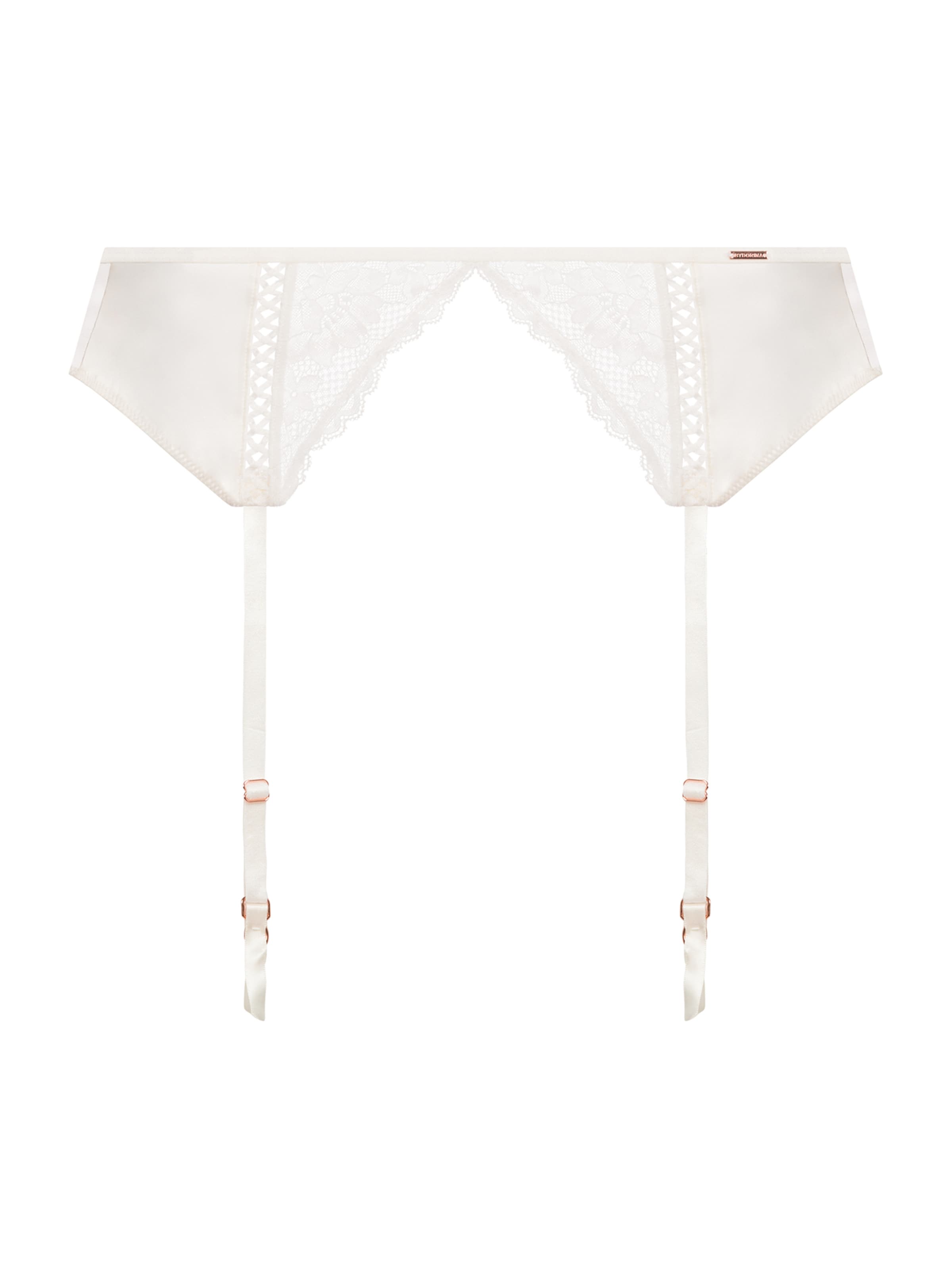 Reggicalze di Dorina in beige: frontale