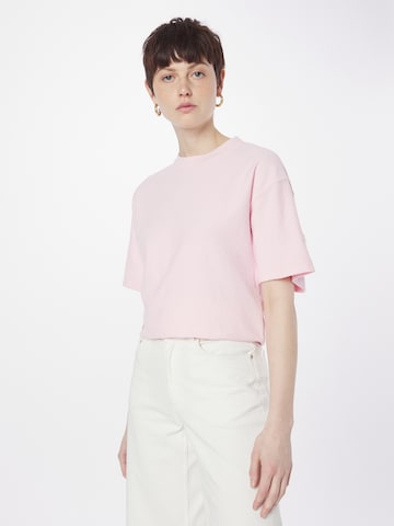 rozā Soulland T-Krekls 'Kai': no priekšpuses