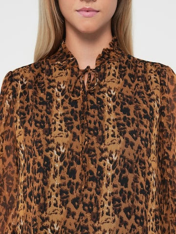 VILA Blouse 'VIFALIA' in Brown