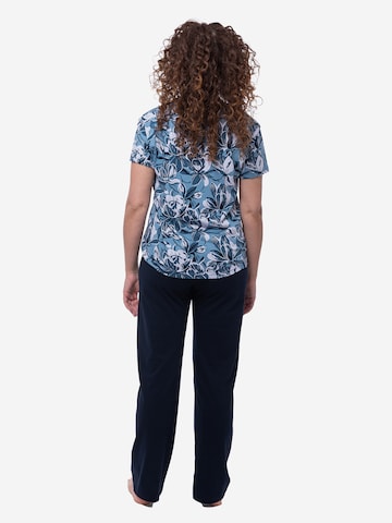 Ammann Pajama 'Night & Home' in Blue