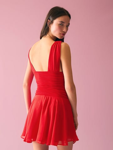 Bershka Dress in Red