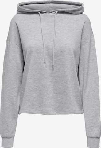 Sweat-shirt ONLY en gris : devant