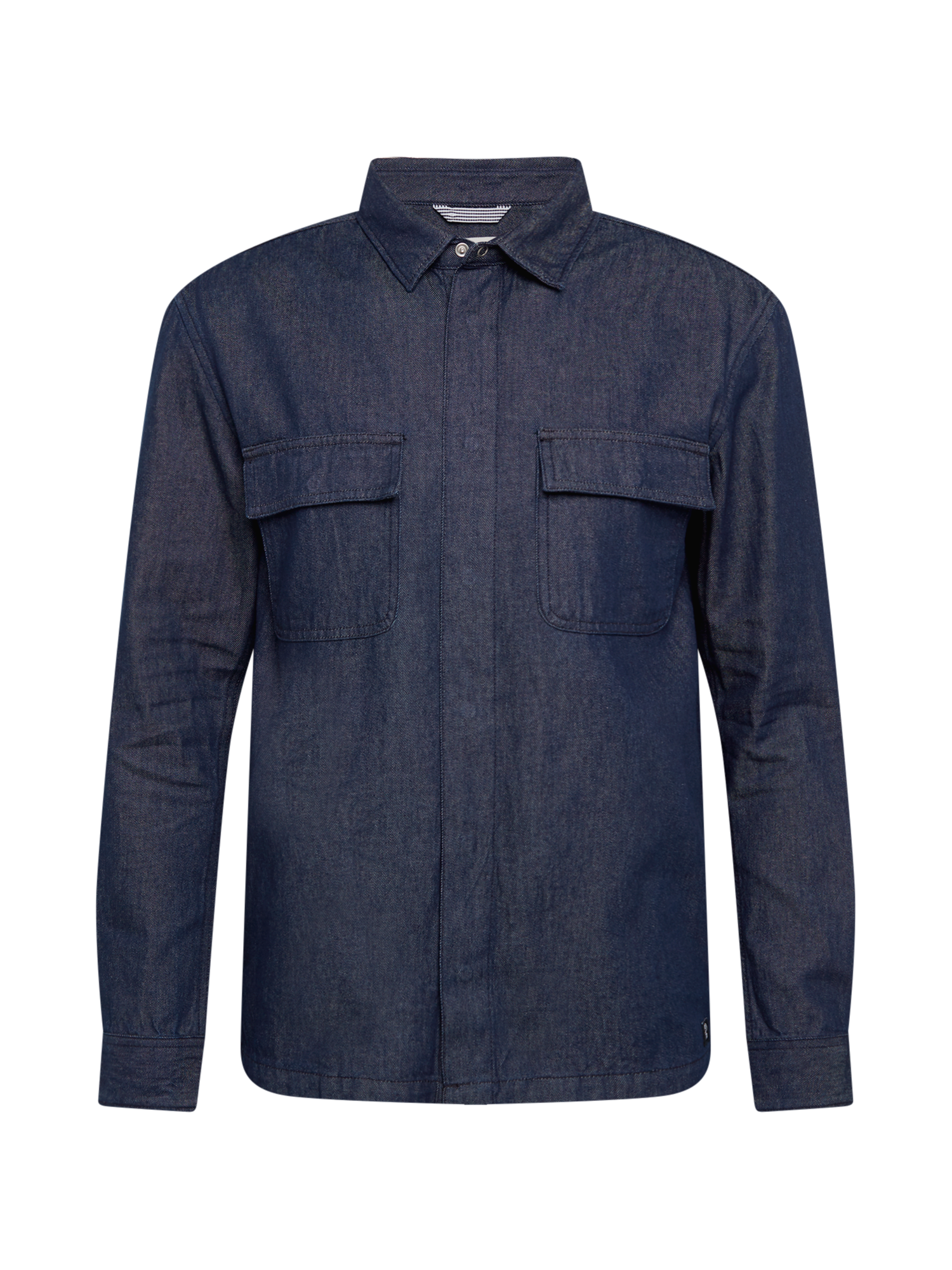 Abbigliamento Camicie da uomo TOM TAILOR DENIM Camicia in Blu Scuro 