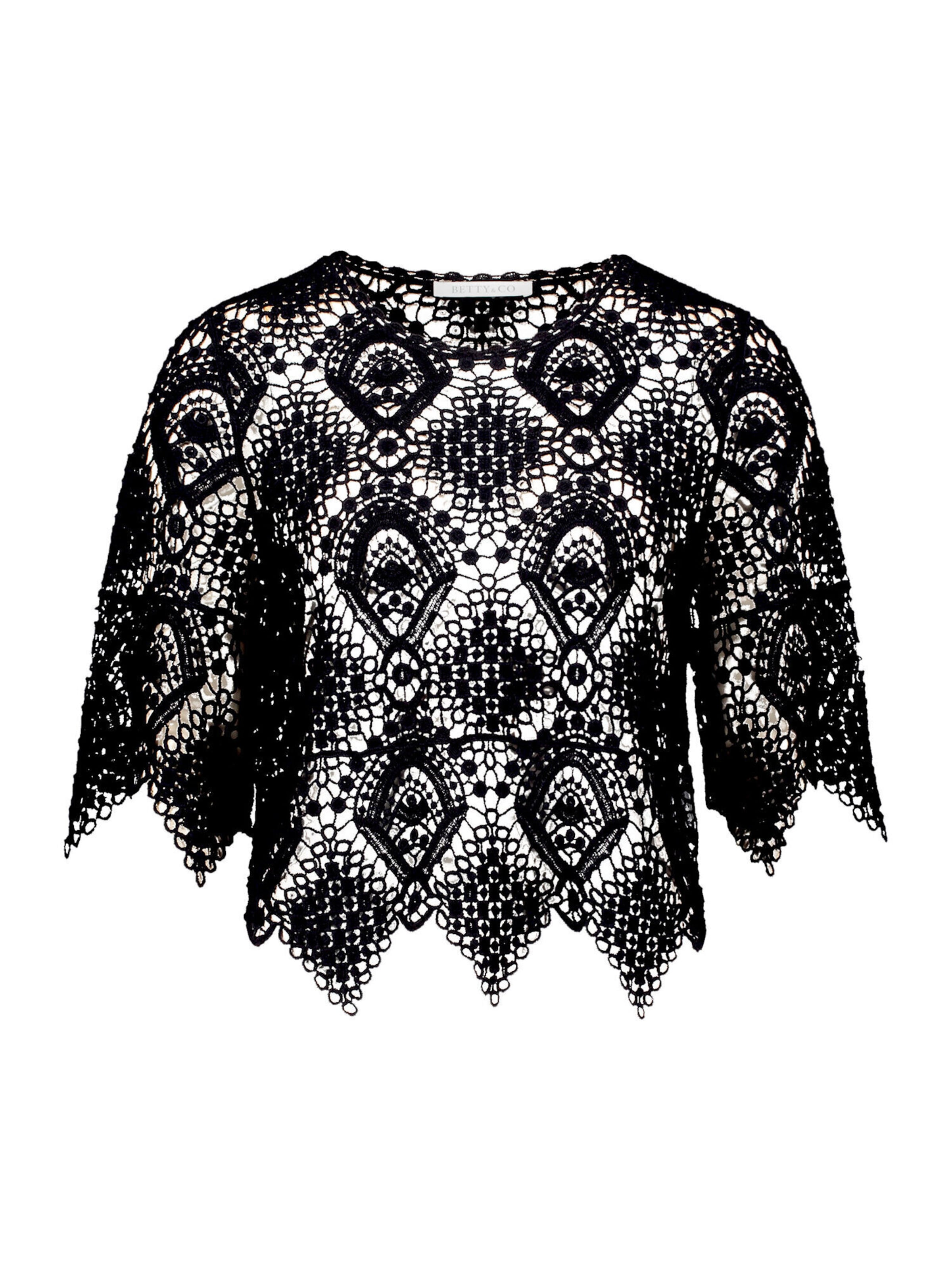 Pullover di Betty & Co in nero: frontale
