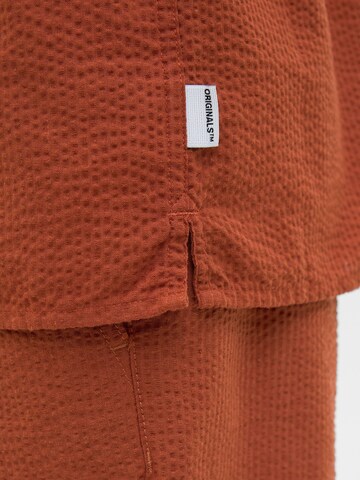 Coupe regular Chemise Jack & Jones Junior en marron