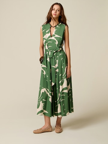 Robe oltre en vert : devant