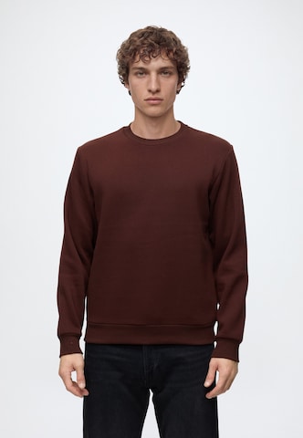 JACK & JONES Sweatshirt 'JJEBRADLEY' in Brown: front