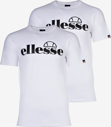 ELLESSE - Camiseta en blanco: frente