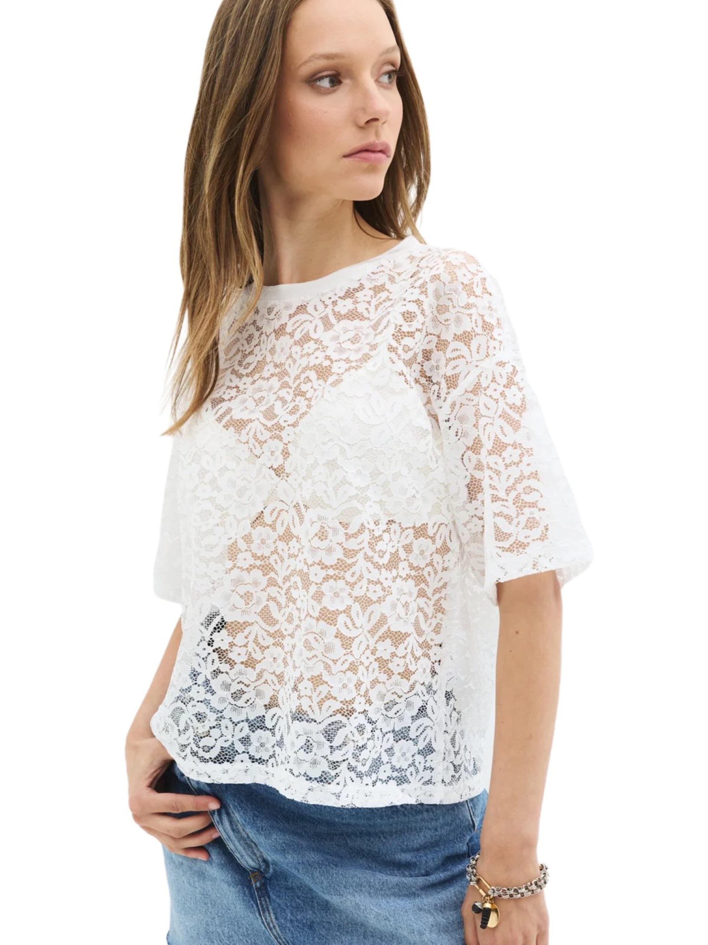 No Matter What Blouse in White
