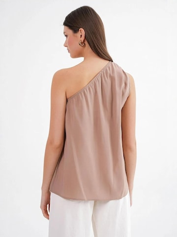 Camicia da donna di MixRay in beige