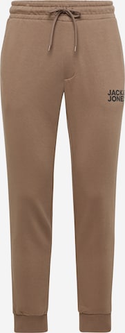 JACK & JONES Trousers 'GORDON' in Brown: front