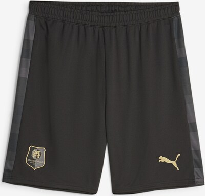 PUMA Workout Pants in Gold / Black, Item view