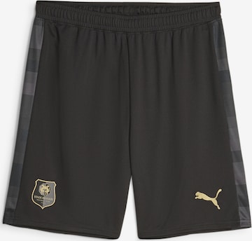 PUMA Regular Sportbroek in Zwart: voorkant