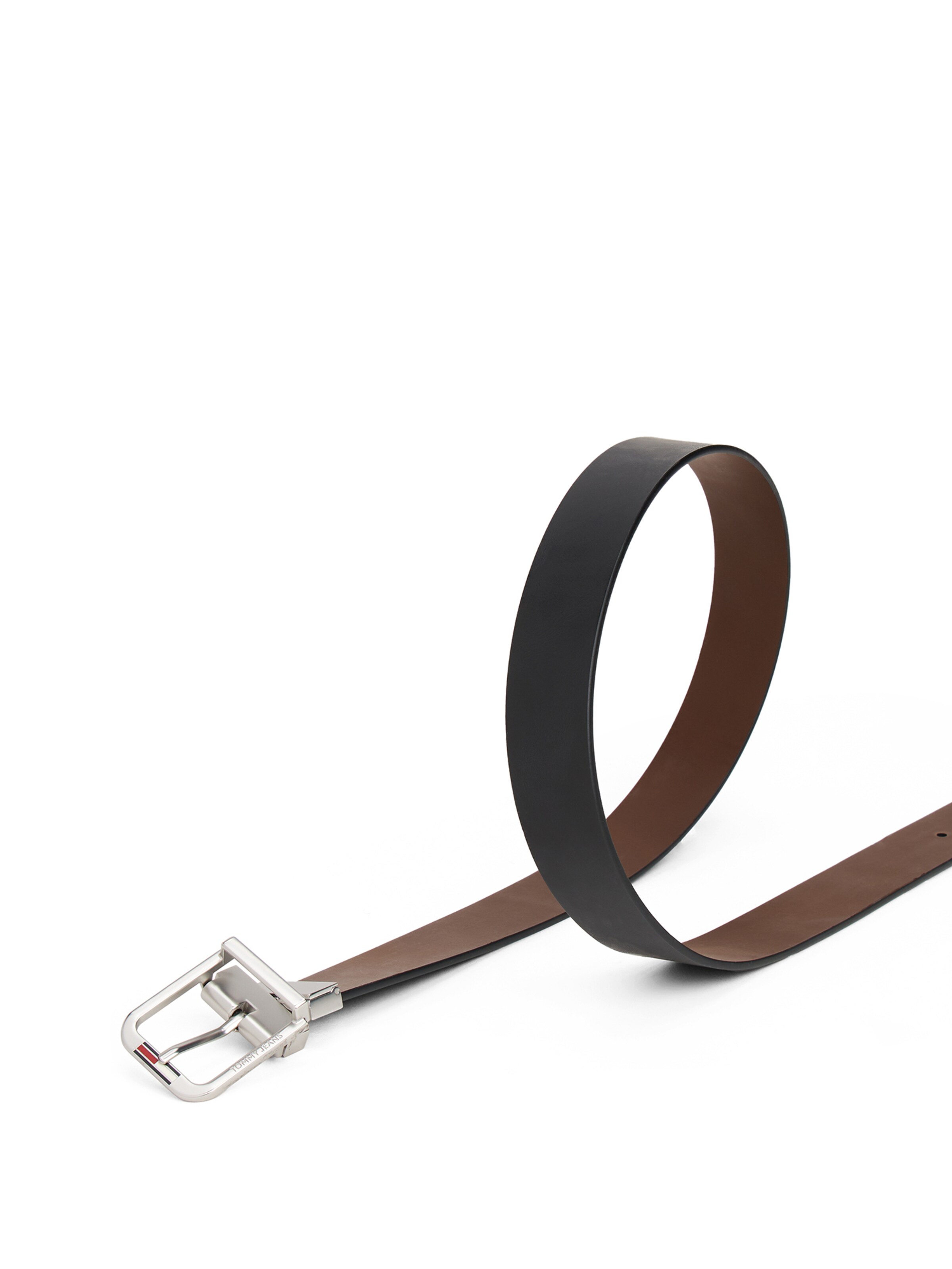 Tommy Jeans Колан 'AUSTIN 3.5' в кафяво